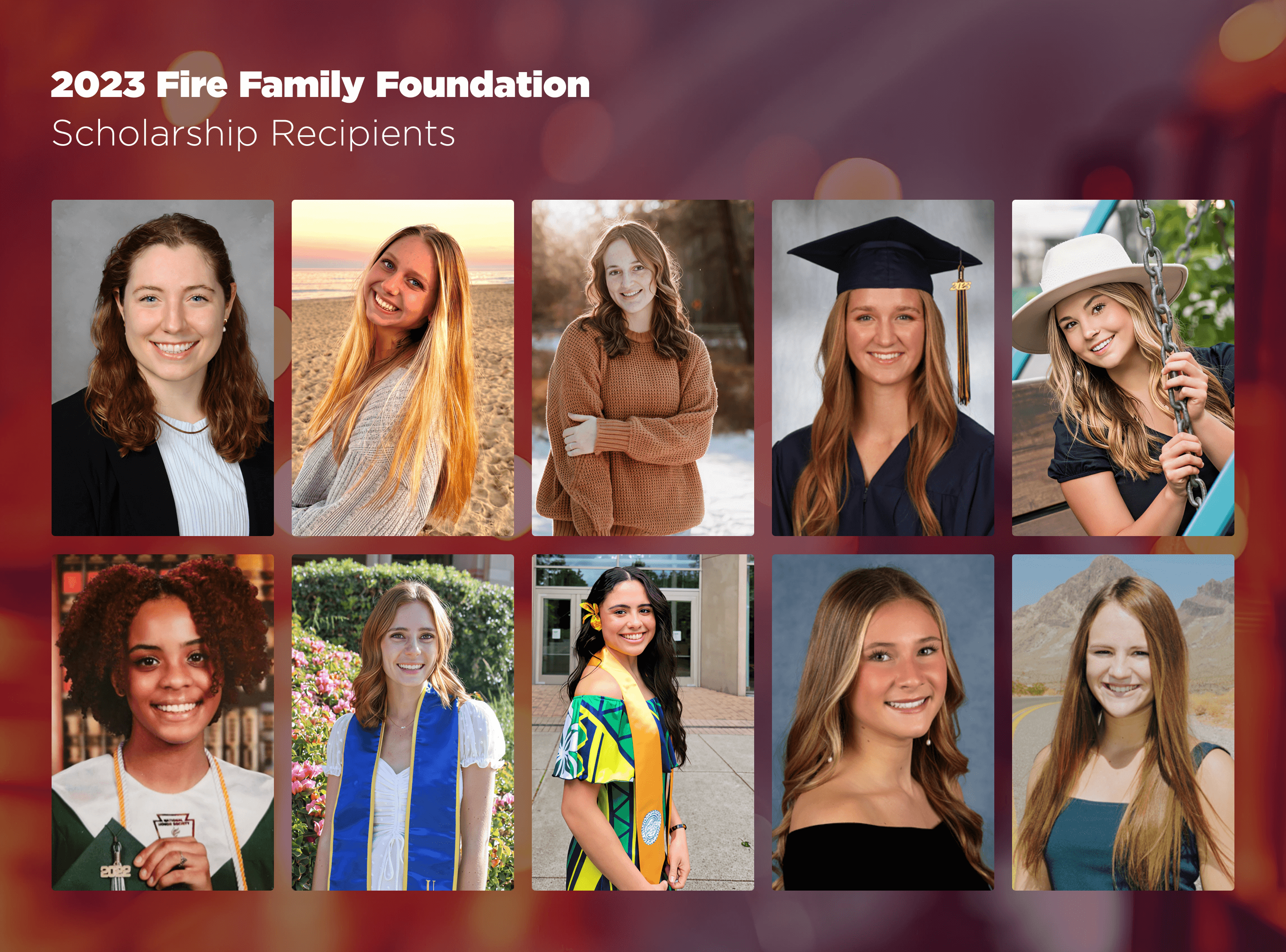 2023 Scholarship Recipients