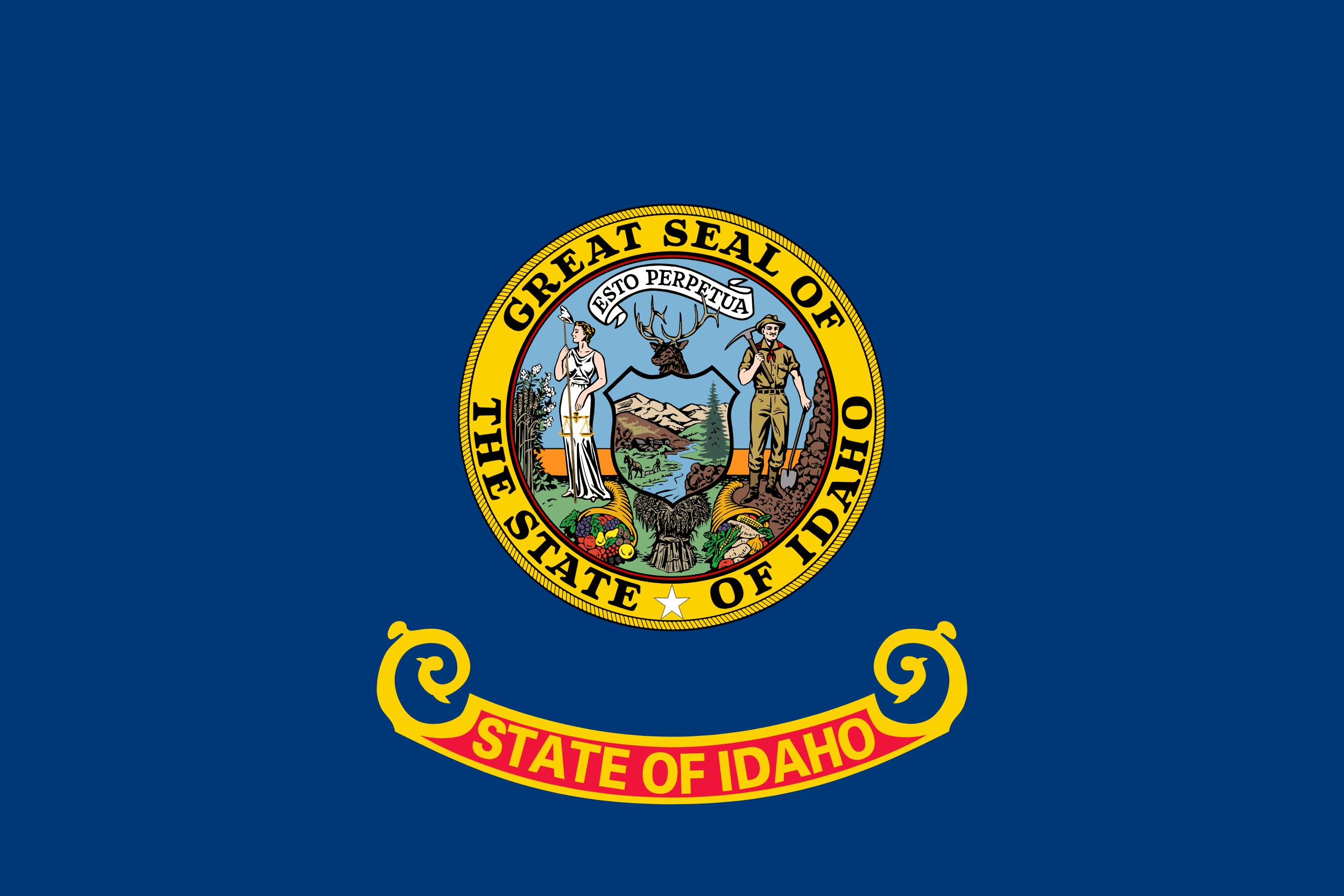 Flag of Idaho