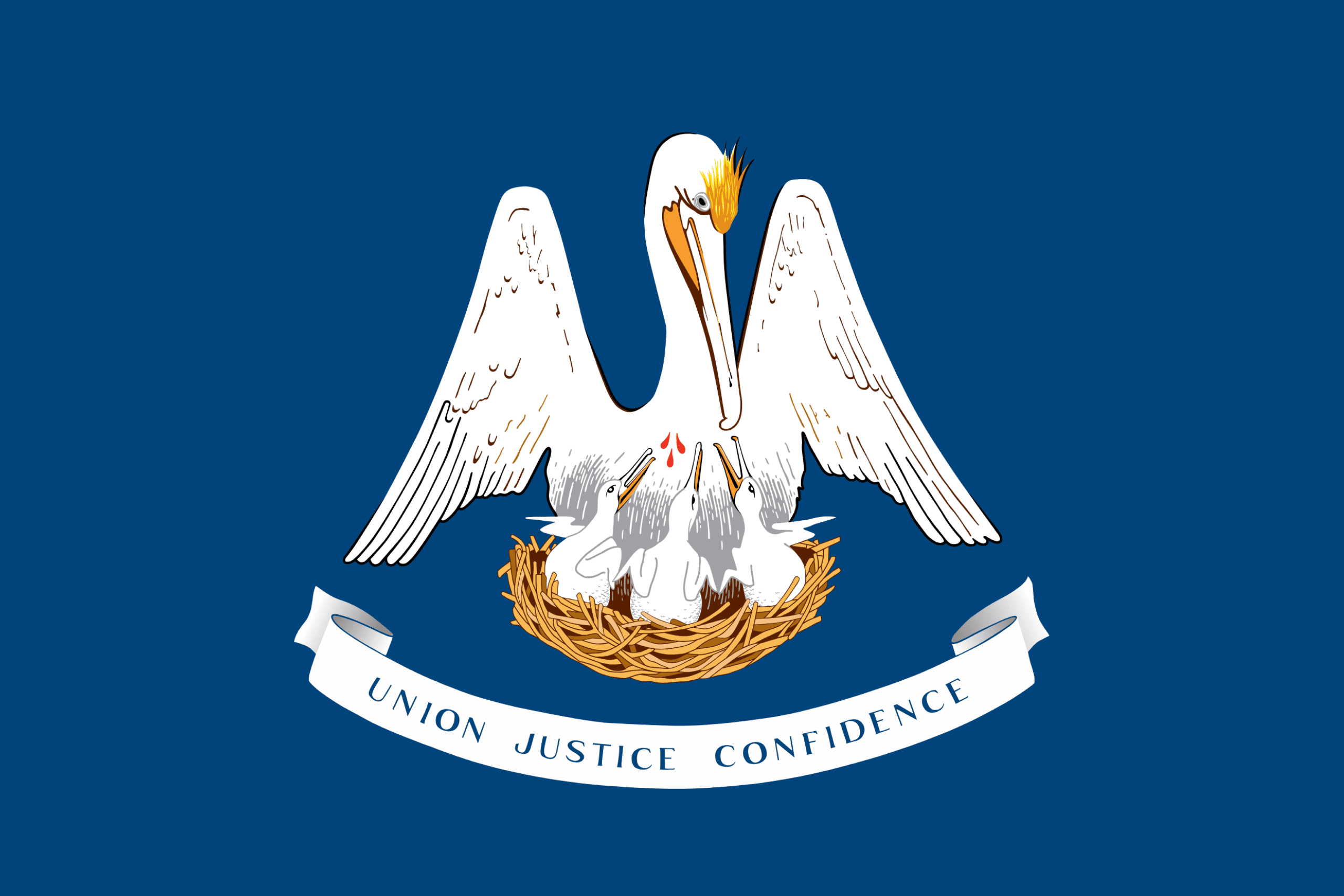 Flag of Louisana