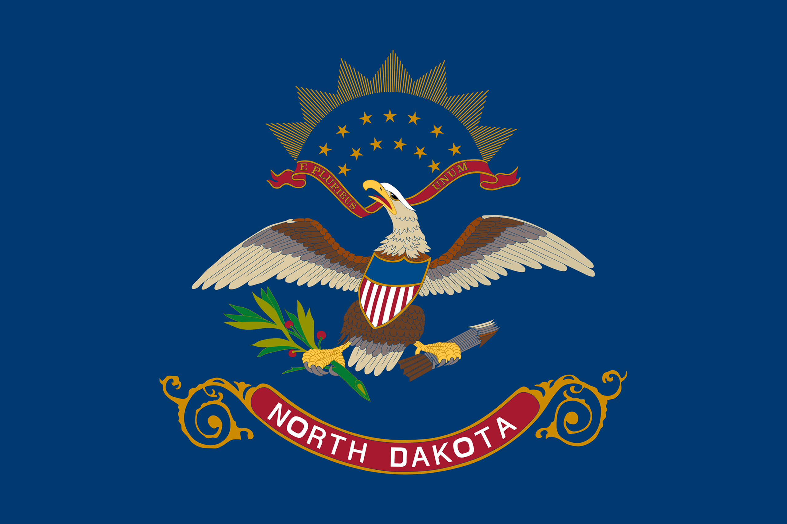 Flag of North Dakota