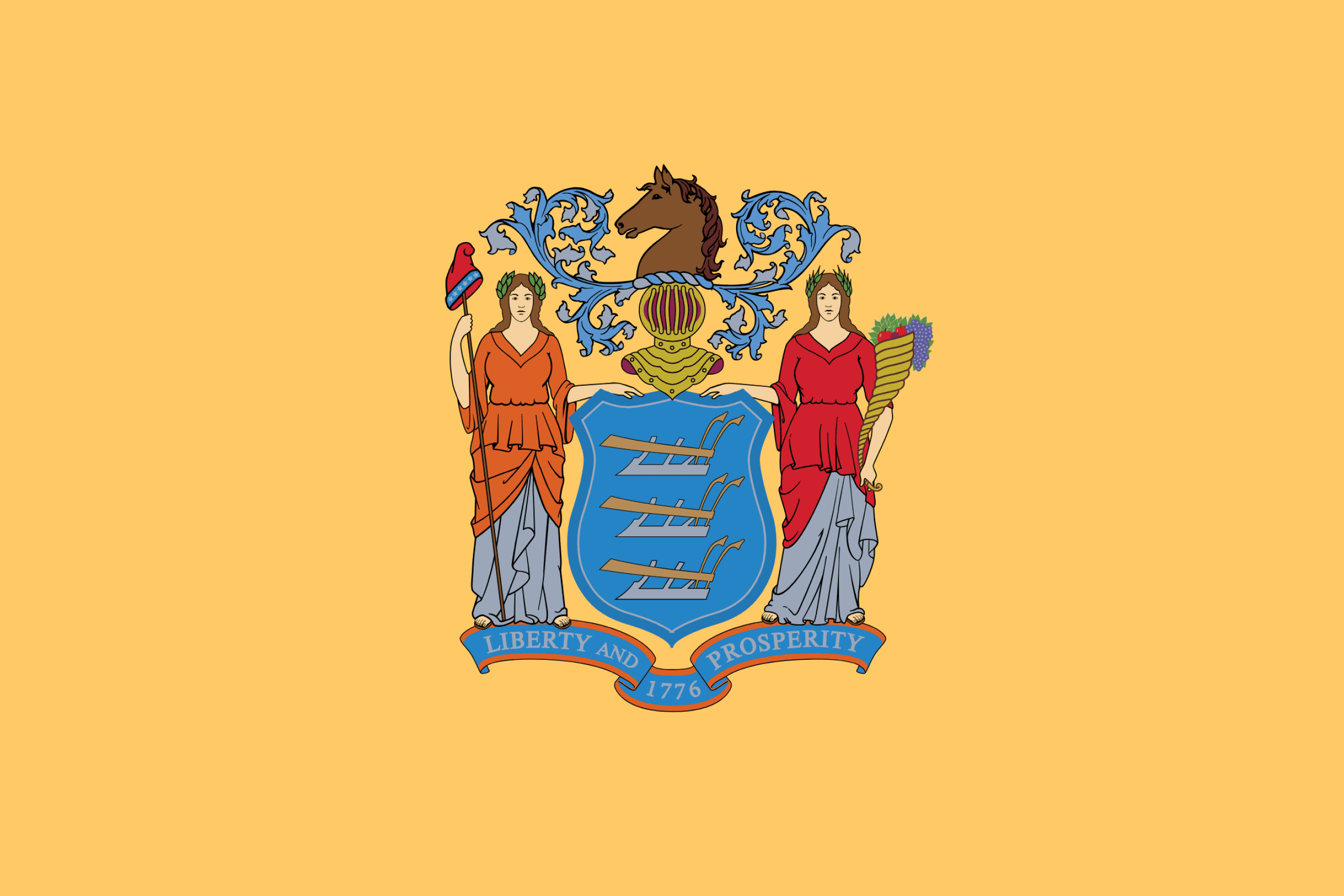 Flag of New Jersey