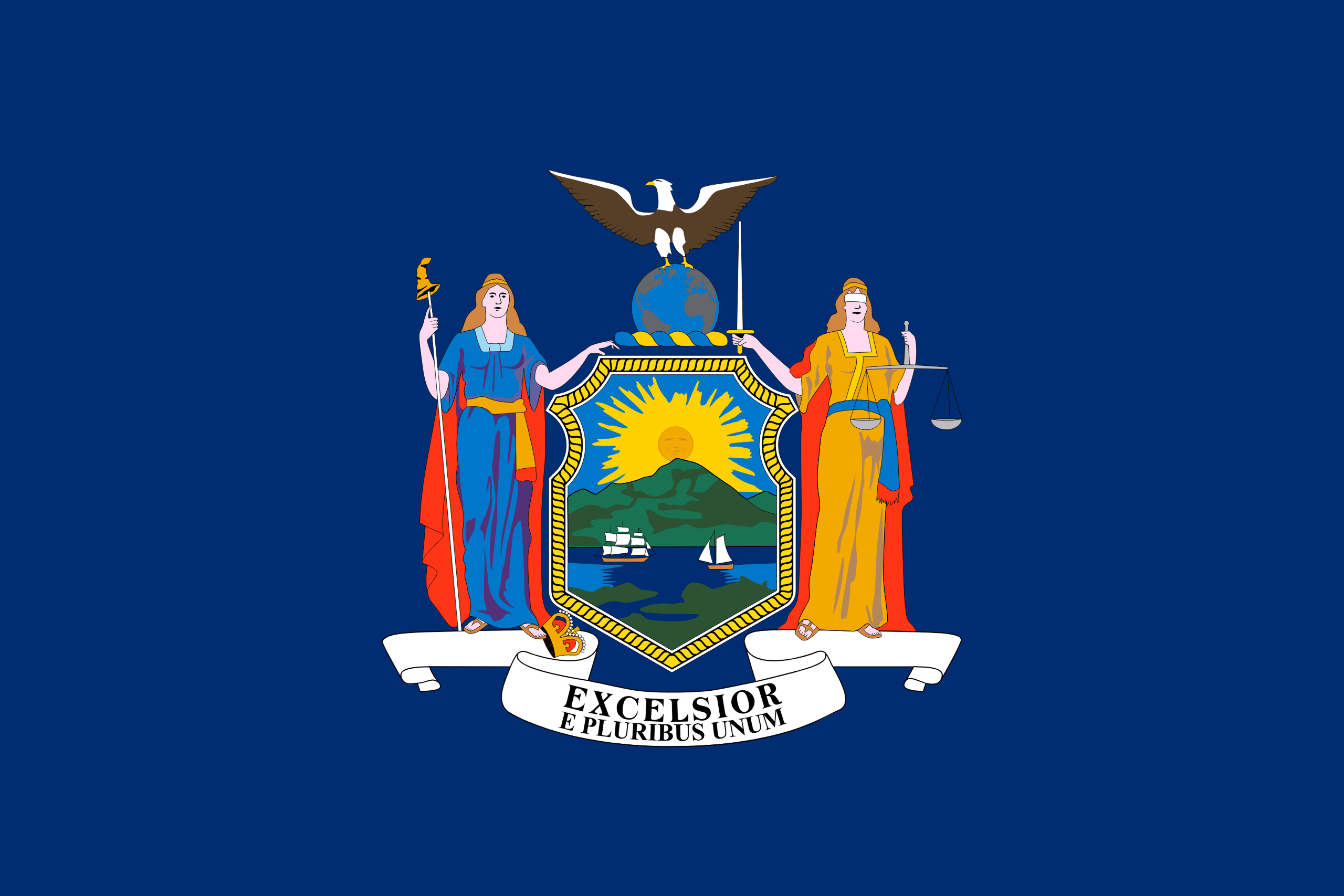 Flag of New York