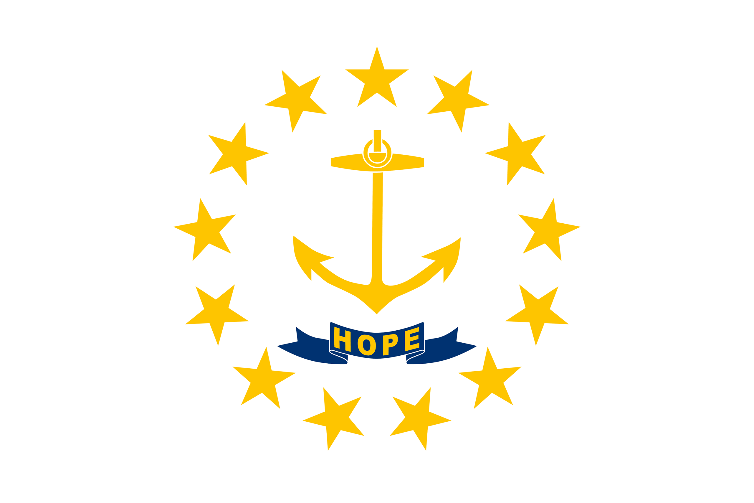Flag of Rhode Island