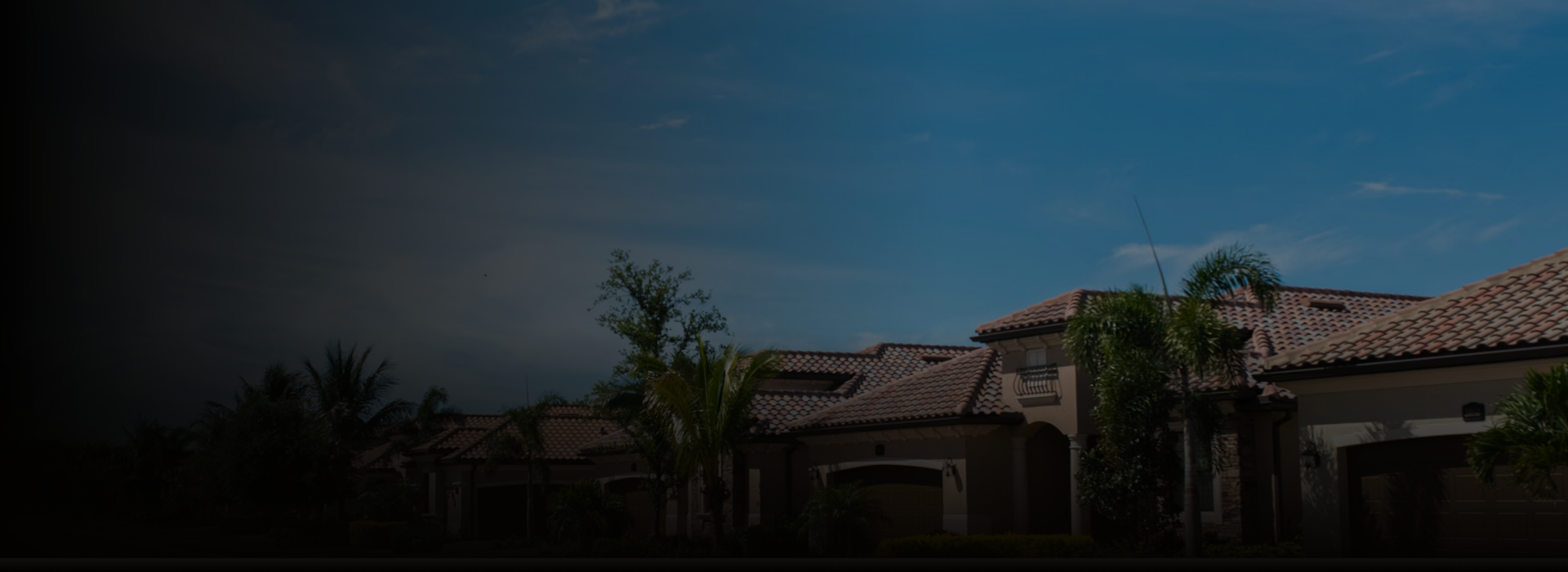Row of Arizona-style homes with desert-inspired architecture.
