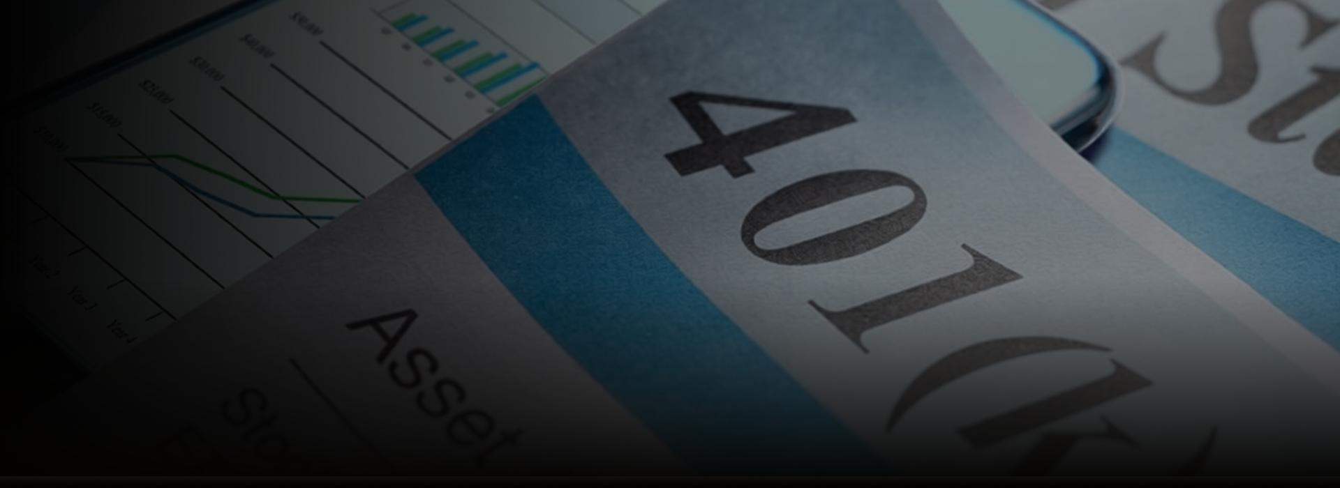 401(k) application forms displayed