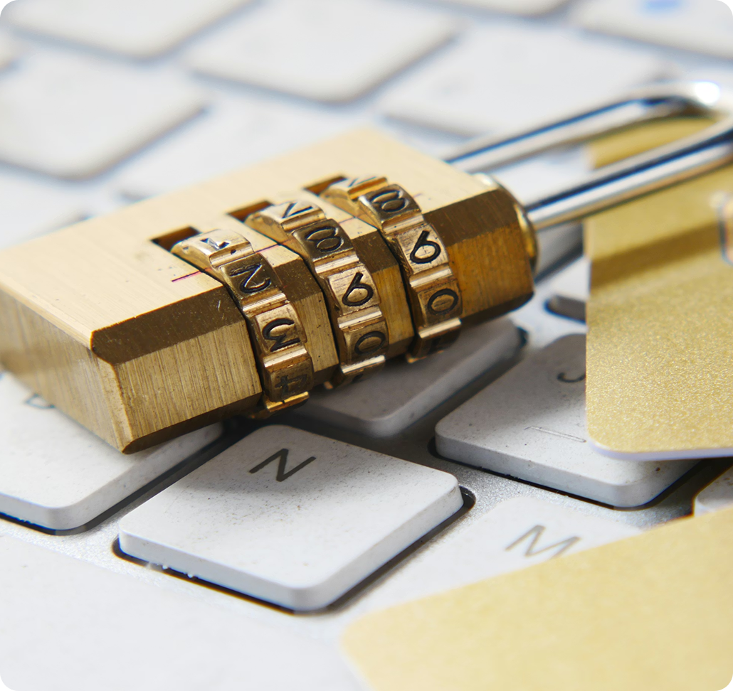 Alt text: **Padlock representing security and account protection.**