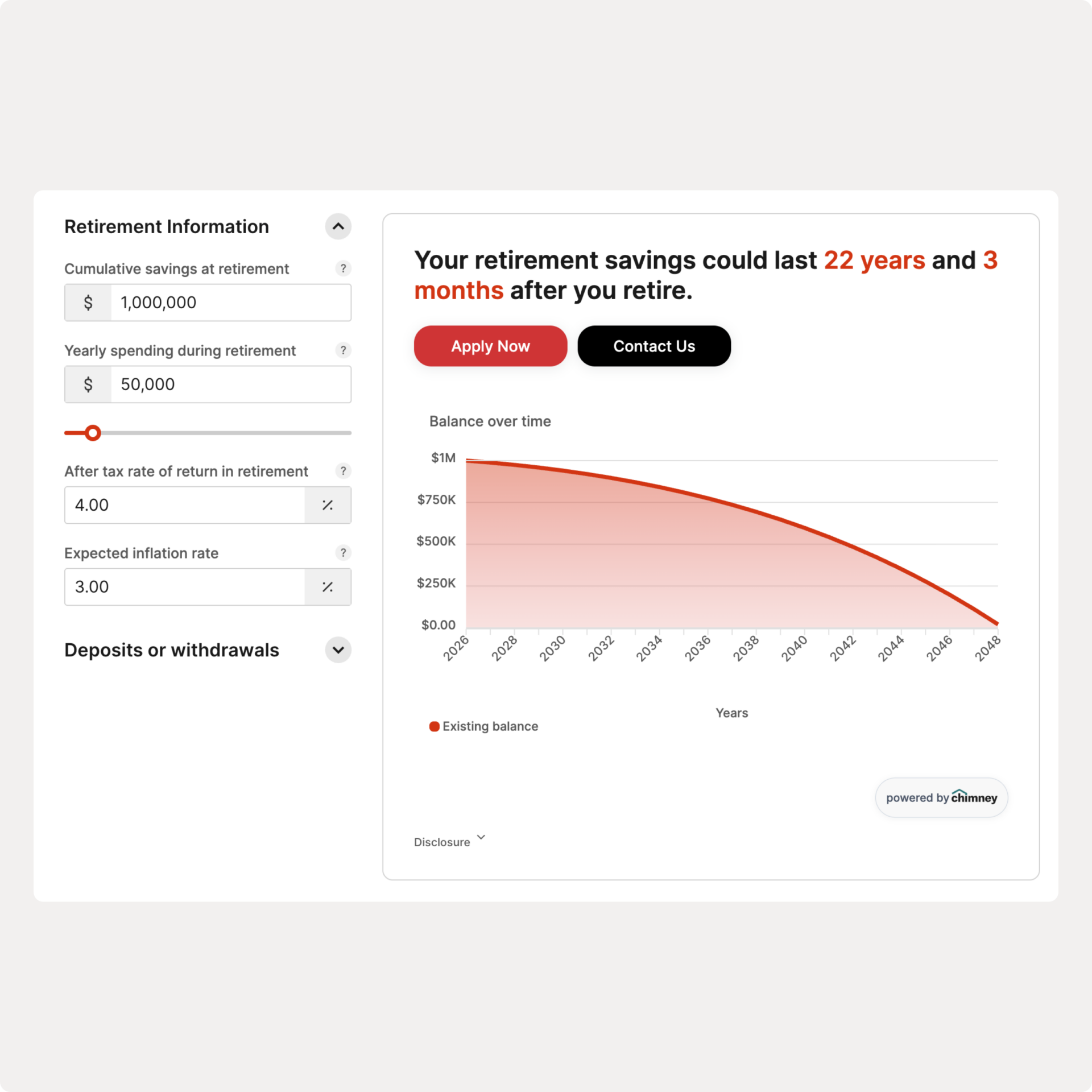 Reitrement Savings Calculator