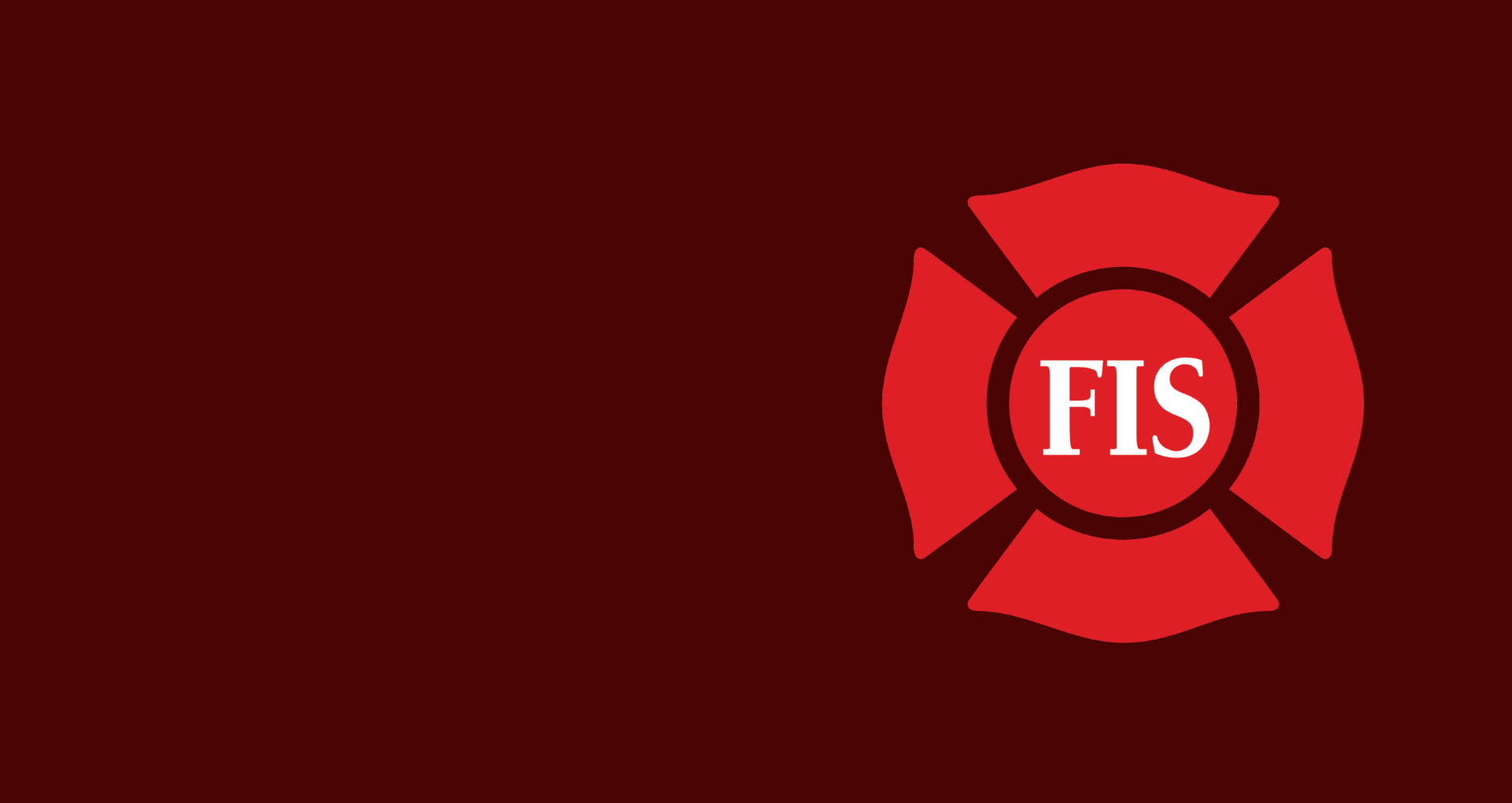 Firefighters Insurance Services logo on a red background
