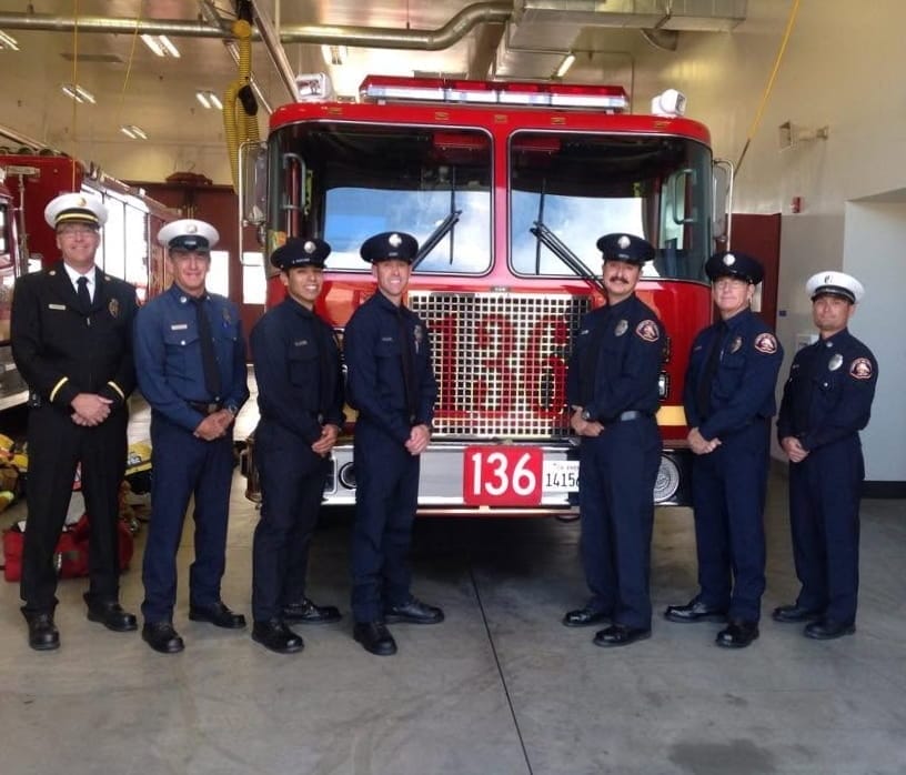 memorial photo of fire fighters