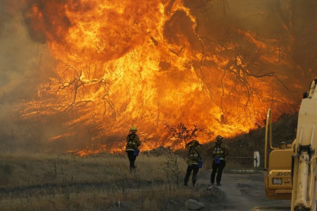 big fire